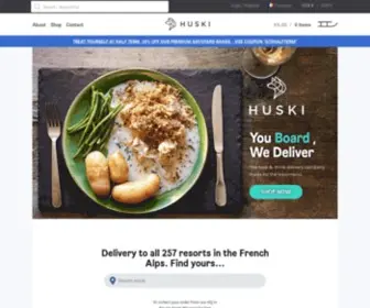 HU.ski(The Food & Drink Delivery Company Made for the Mountains) Screenshot
