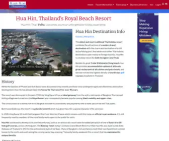 Hua-Hin.com(Hua Hin Travel Infos and Panoramas) Screenshot