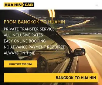 Huahincab.com(HUA HIN TAXI) Screenshot