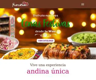 Huancahuasi.com(Restaurante Huancahuasi) Screenshot