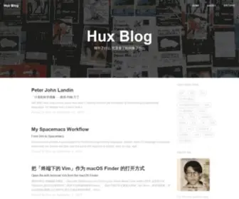 HuangXuan.me(关于程序与设计、黑客与画家) Screenshot