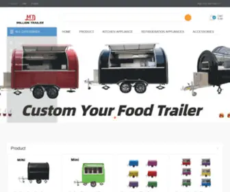 Huanmaitech.com(Mood trailer food truck manufacturers in China) Screenshot