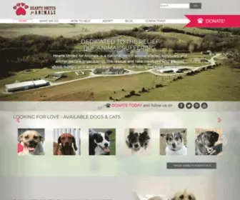 Hua.org(Hearts United for Animals) Screenshot