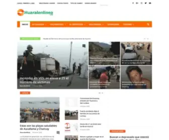 Huaralenlinea.com(Portal de Noticias provincia de Huaral) Screenshot