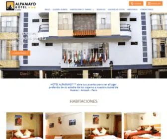 Huarazhotelalpamayo.com(HOTEL ALPAMAYO) Screenshot