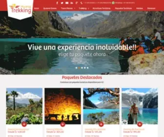 Huaraztrekking.com(HUARAZ TREKKING EXPEDITIONS) Screenshot