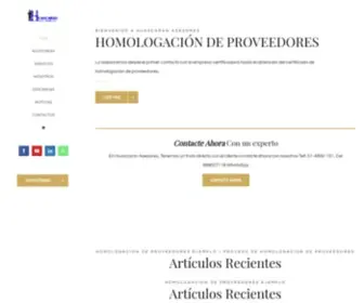 Huascaran-Asesores.com(Huascaran Asesores) Screenshot