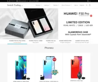 Huaweishoplb.com(Huawei Shop Lebanon) Screenshot