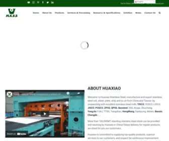 Huaxiao-SS.com(Huaxiao Stainless Steel) Screenshot
