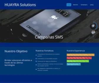 Huayra.com.ar(Aplicaciones y Conectividad SMS) Screenshot