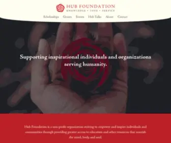 Hub-Foundation.org(HUB Foundation) Screenshot