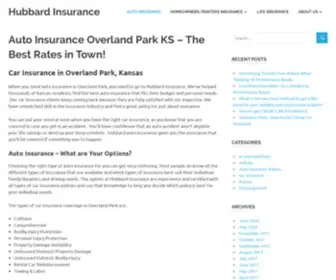 Hubbard-Insurance.com(Overland Park Auto Insurance) Screenshot