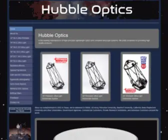 Hubble-Optics.com(Hubble Optics) Screenshot