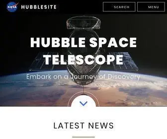 Hubblesite.org(Hubble Home) Screenshot
