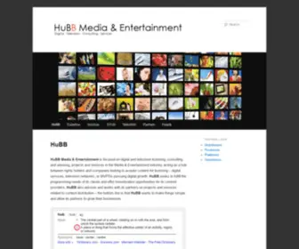 Hubbmediaentertainment.com(HuBB Media & Entertainment) Screenshot