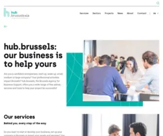 Hub.brussels(Agence) Screenshot