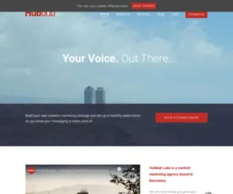 Hubbublabs.com(Hubbub Labs) Screenshot