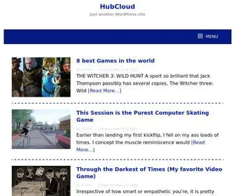 Hubcloud.link(Just another WordPress site) Screenshot