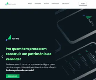 Hubdoinvestidor.com.br(Hub do investidor) Screenshot