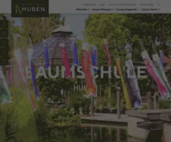 Huben.de(Baumschule & Pflanzenhandel Huben in Ladenburg) Screenshot