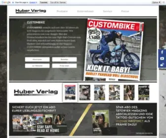 Huber-Verlag.de(Bücher) Screenshot