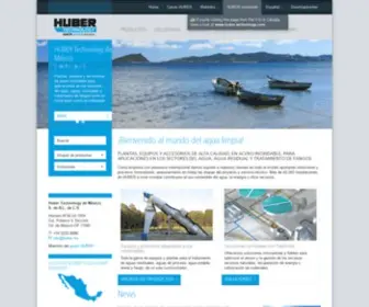 Huber.mx(HUBER Technology de México) Screenshot