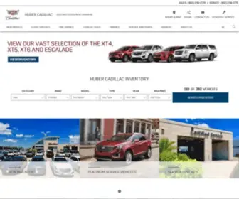 Hubercadillac.com(Huber Cadillac in Omaha) Screenshot