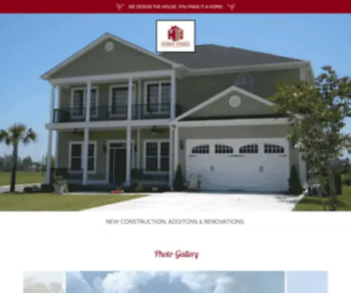 Huberhomesllc.com(Huber Homes) Screenshot