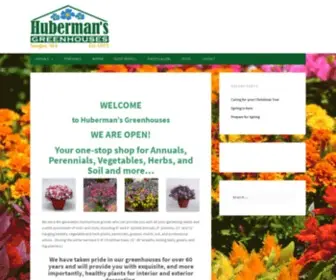 Hubermansgreenhouses.com(Huberman's Greenhouses) Screenshot