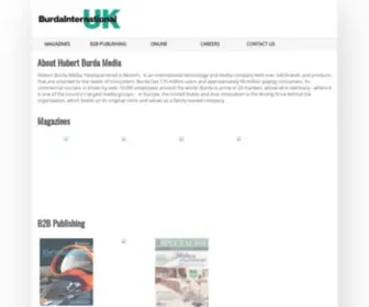 Hubertburdamediauk.com(Hubert Burda Media UK) Screenshot