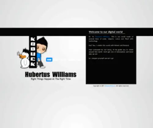 Hubertuswilliams.com(Hubertus Williams) Screenshot