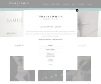 Hubertwhite.com(Since 1916) Screenshot