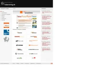 Huberverlag.de(Huber Verlag für Neue Medien GmbH) Screenshot