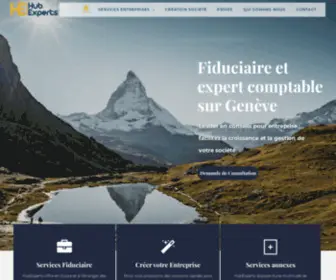 Hubexperts.ch(Fiduciaire Genève) Screenshot