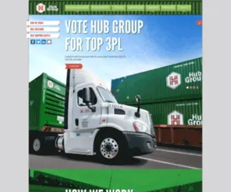 Hubgroup.com(Transportation, Logistics & Supply Chain Solutions) Screenshot