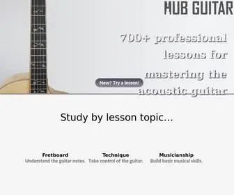 Hubguitar.com(Hubguitar) Screenshot