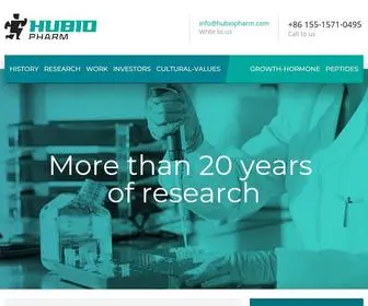 Hubiopharm.com(HubioPharm Co) Screenshot