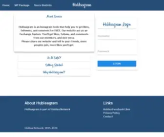 Hublaagram.me(Hublaagram social booster) Screenshot