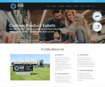Hublabels.com(Hub Labels) Screenshot