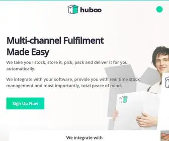 Huboo.co.uk(Award-Winning Fulfilment for eCommerce Sellers) Screenshot