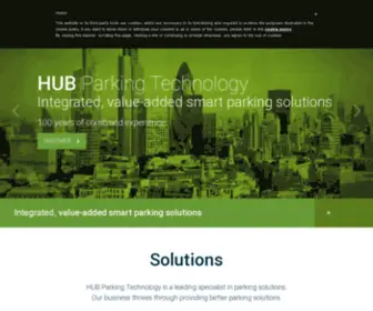 Hubparking.co.uk(HUB Parking Technology) Screenshot