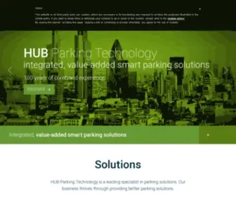 Hubparking.com(HUB Parking Technology) Screenshot