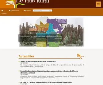 Hubrural.org(Le Hub Rural) Screenshot