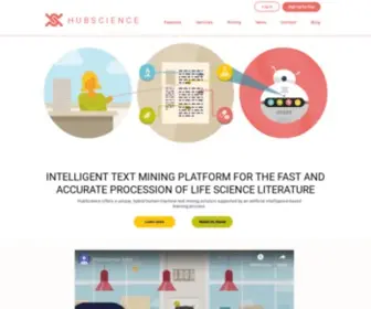 Hubscience.com(Home) Screenshot