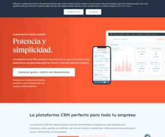 Hubspot.es(Software, herramientas y recursos para tu empresa) Screenshot