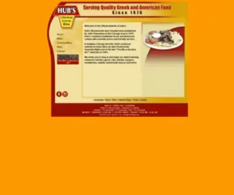 Hubsrestaurant.com(Quality Greek and American Food) Screenshot