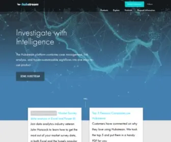Hubstreamsoftware.com(Hubstream Intelligence) Screenshot