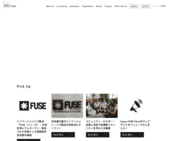 Hubtokyo.com(Impact HUB Tokyo: インパクトを社会に生み出す人達のHUB) Screenshot
