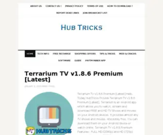 Hubtricks.com(Domain im Kundenauftrag registriert) Screenshot