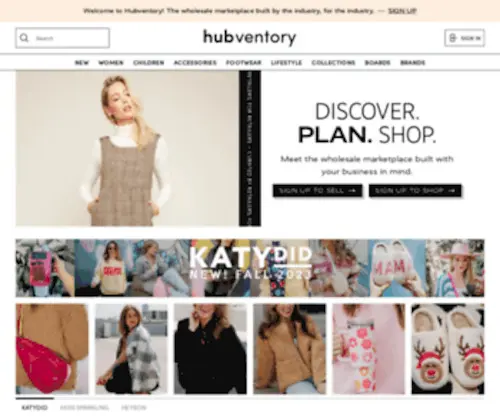 Hubventory.com(Home) Screenshot